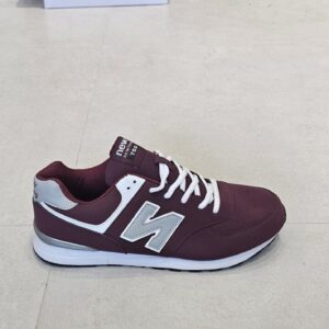 bordowe buty męskie sportowe