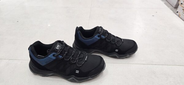 Czarne Niebieskie Buty Męskie Trekkingowe SWAT DK - obrazek 3
