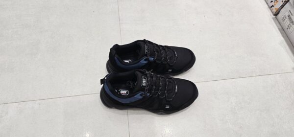 Czarne Niebieskie Buty Męskie Trekkingowe SWAT DK - obrazek 4