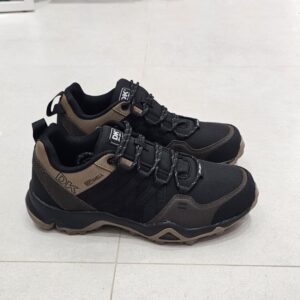 Czarne Brązowe Buty Męskie Trekkingowe SWAT DK