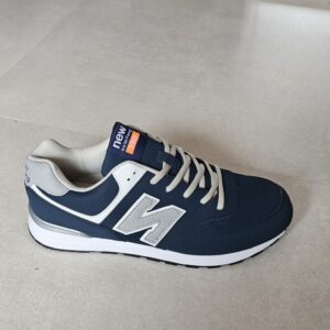 Granatowo-Szare Sneakersy męskie 44 New Kaleifang – lekkie i wygodne