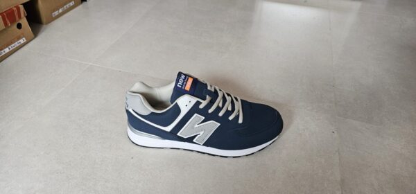 Granatowo-Szare Sneakersy męskie 44 New Kaleifang – lekkie i wygodne