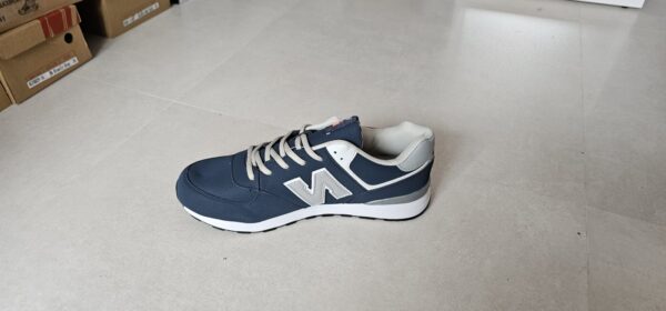 Granatowo-Szare Sneakersy męskie 44 New Kaleifang – lekkie i wygodne - obrazek 2
