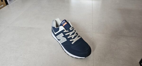 Granatowo-Szare Sneakersy męskie 44 New Kaleifang – lekkie i wygodne - obrazek 3