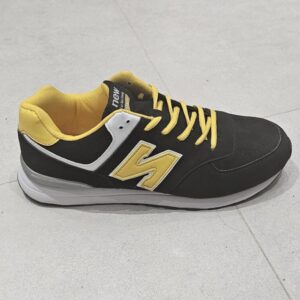 Czarno-żółte sneakersy męskie New Kaleifang r. 44