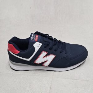 Granatowo-Czerwone Sneakersy męskie 44