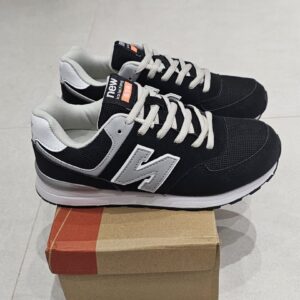 Czarne Buty Sportowe Uniwersalne małe rozmiary chłopięcie i kobiece